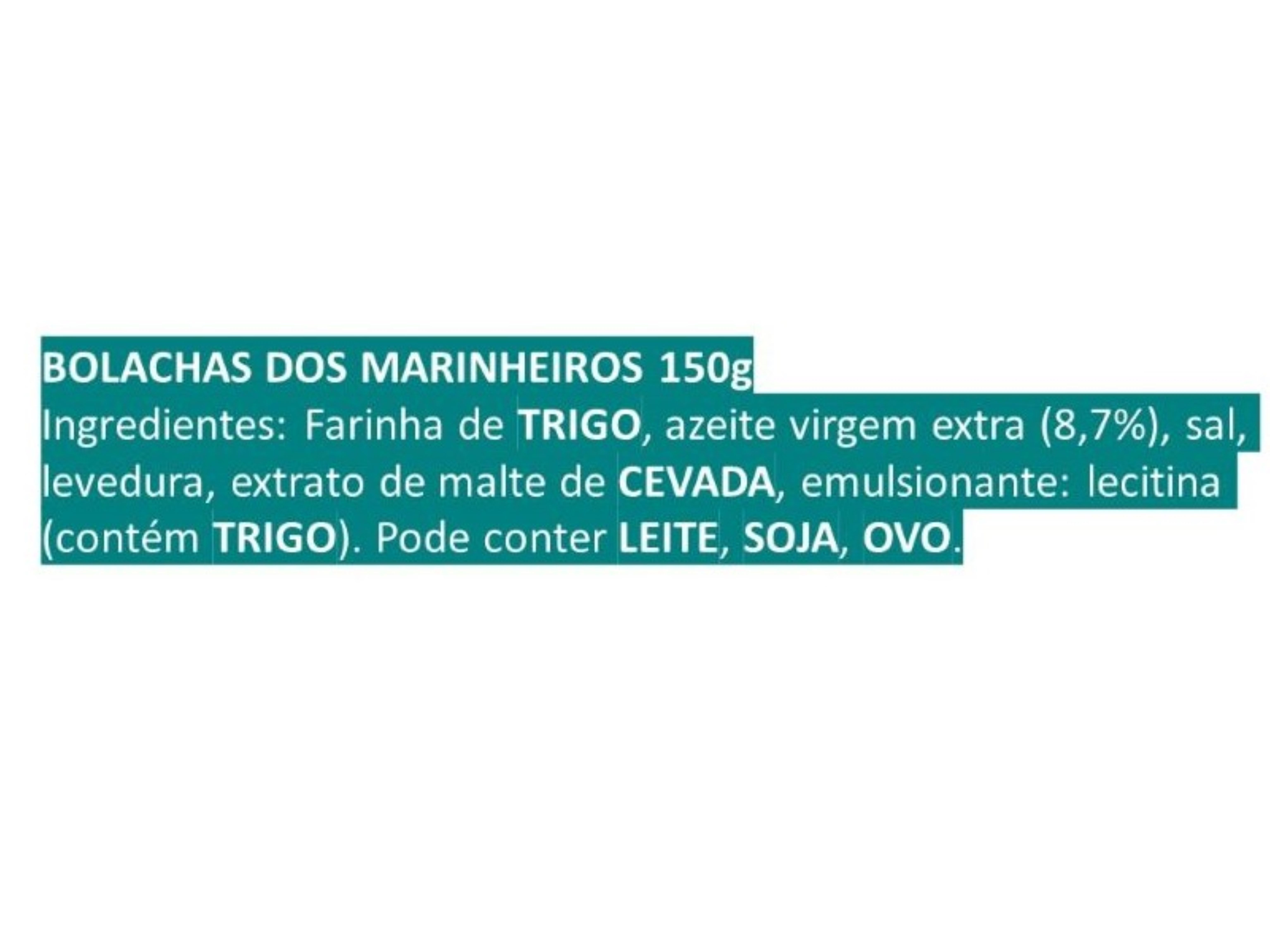 BOLACHAS CUÉTARA MARINHEIROS CLASSICA 150G