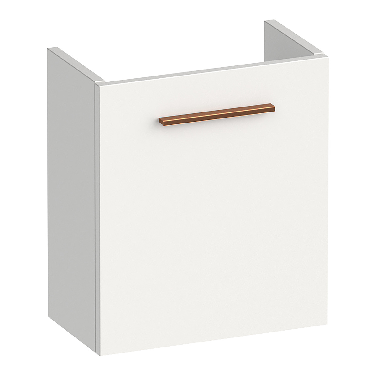 Brauer Trust fonteinkast 40cm linksdraaiend wit mat