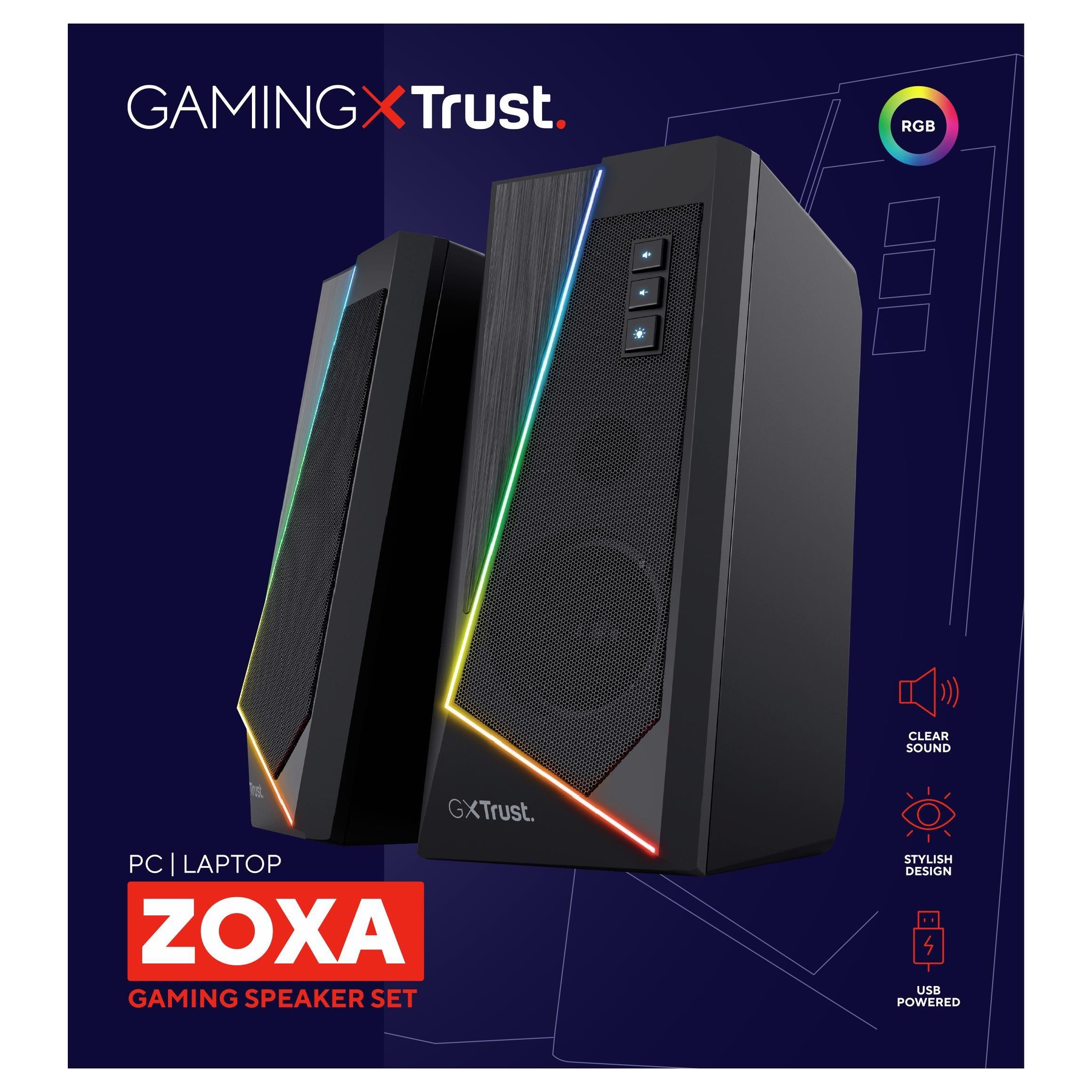 Trust GAME GXT 609 Zoxa RGB LED Speaker Set