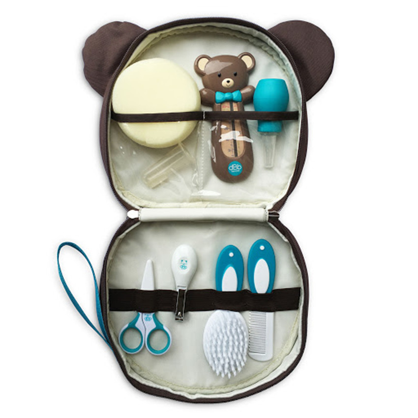 Trousse de Toilette Ourson - Marron