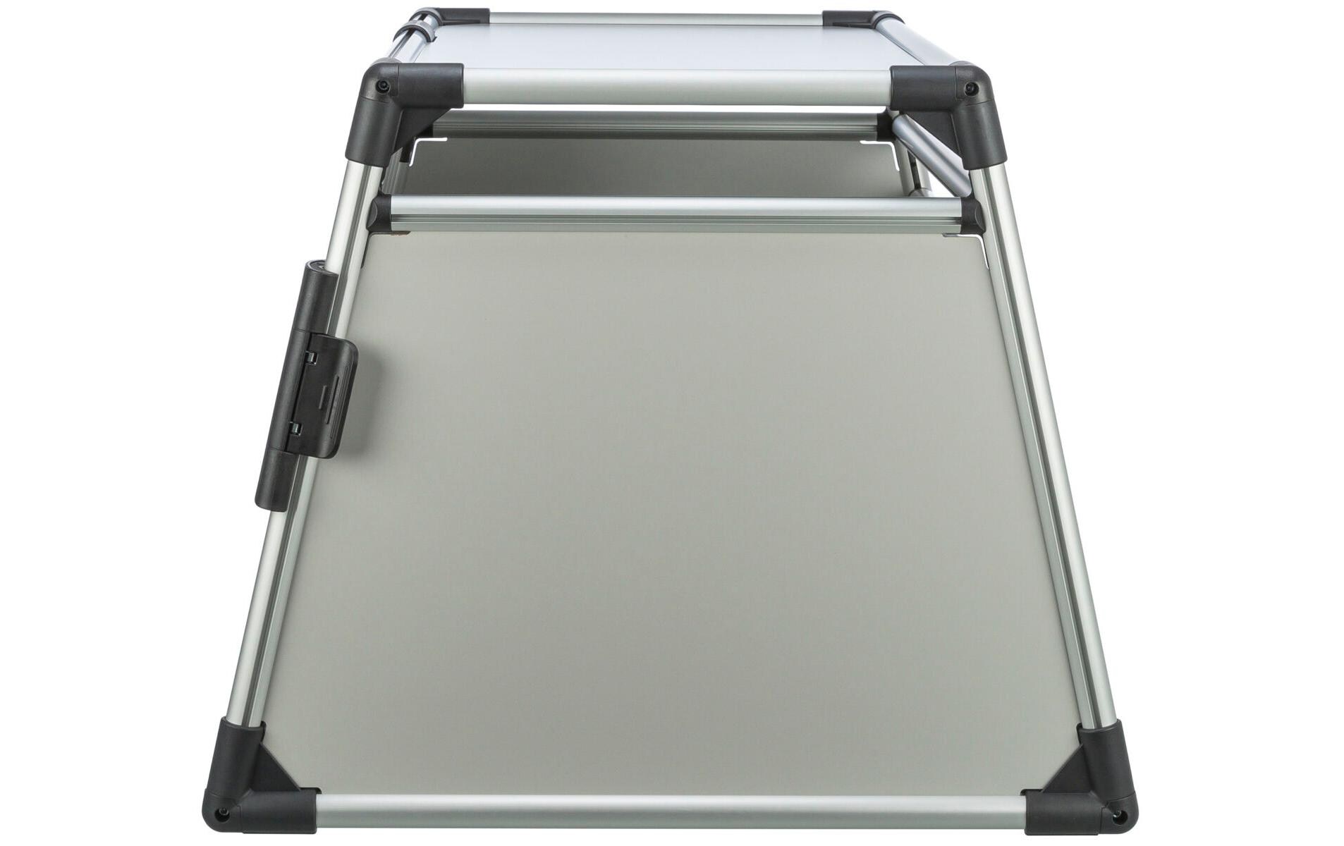 Transportbox Aluminium L<br>Transportbox, Schwarz/Silber