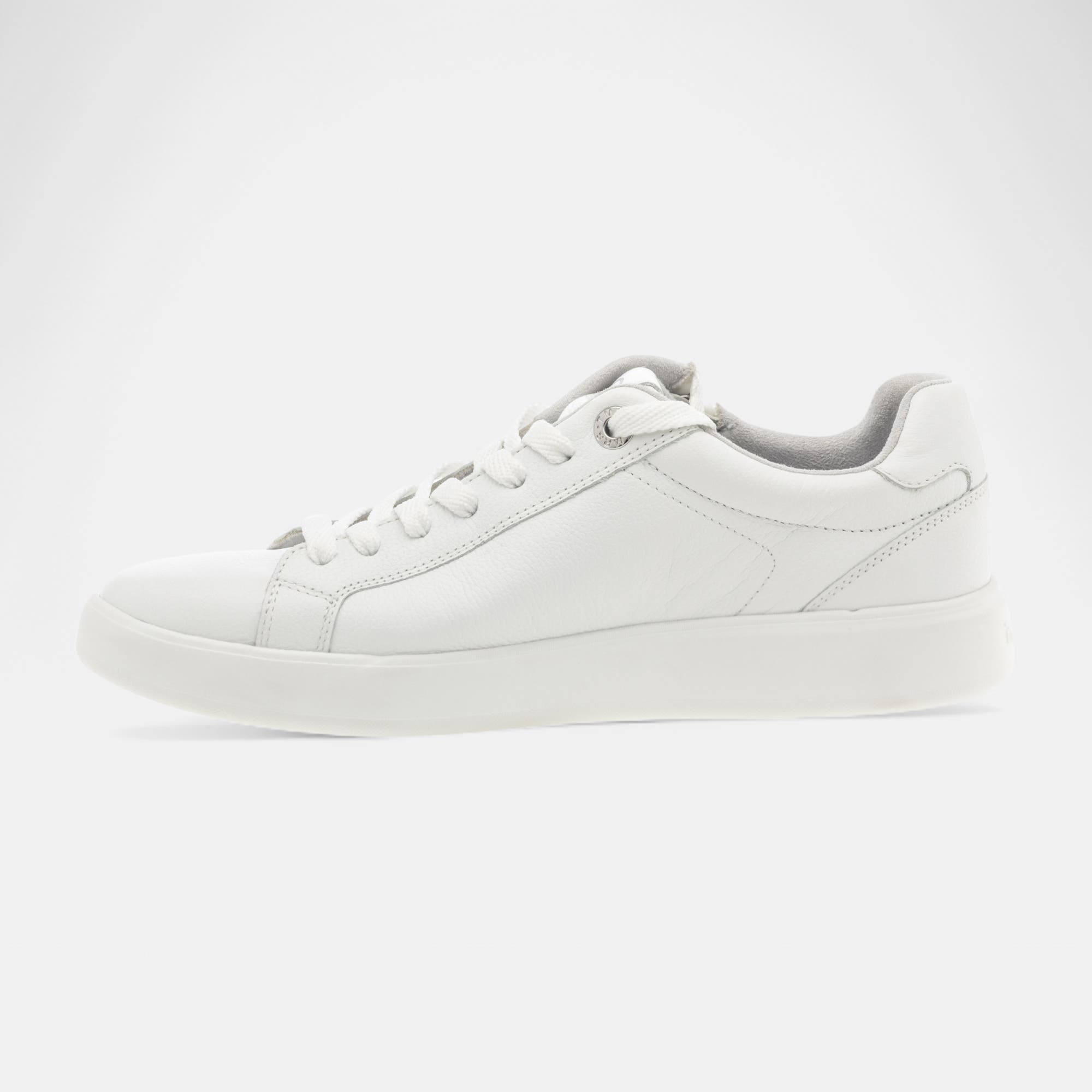 Baskets basses Femme en cuir blanc