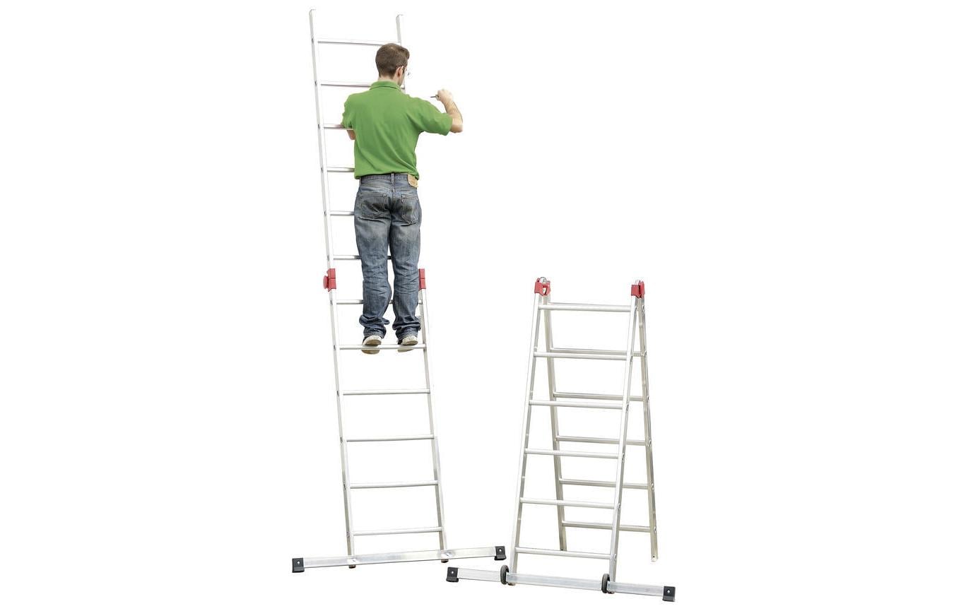 Gerüst Fast & Lock Combi 5, 12 Stufen<br>Gerüst und Leiter in einem