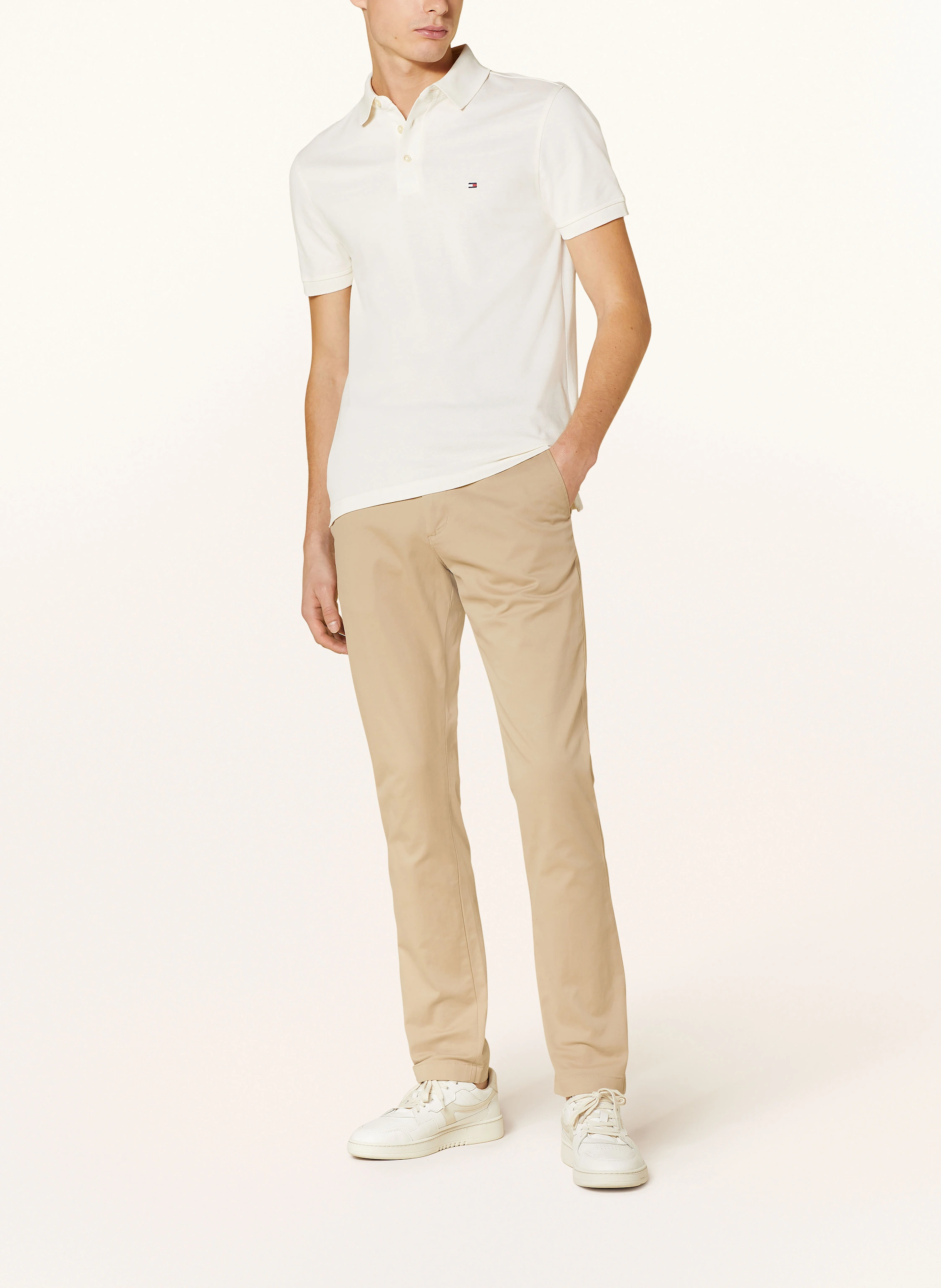 TOMMY HILFIGER Piqué-Poloshirt Slim Fit
