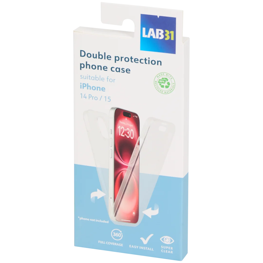 Lab31 telefoonhoesje met dubbele bescherming Geschikt voor iPhone | diverse varianten