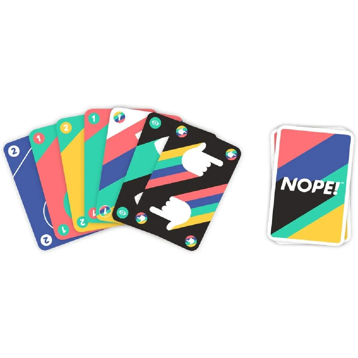 Game Factory 646250 Nope jeu de cartes édition Allemande