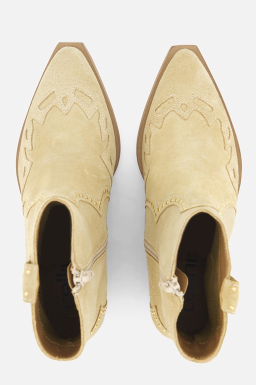 Cellini Cowboylaarzen beige Suede