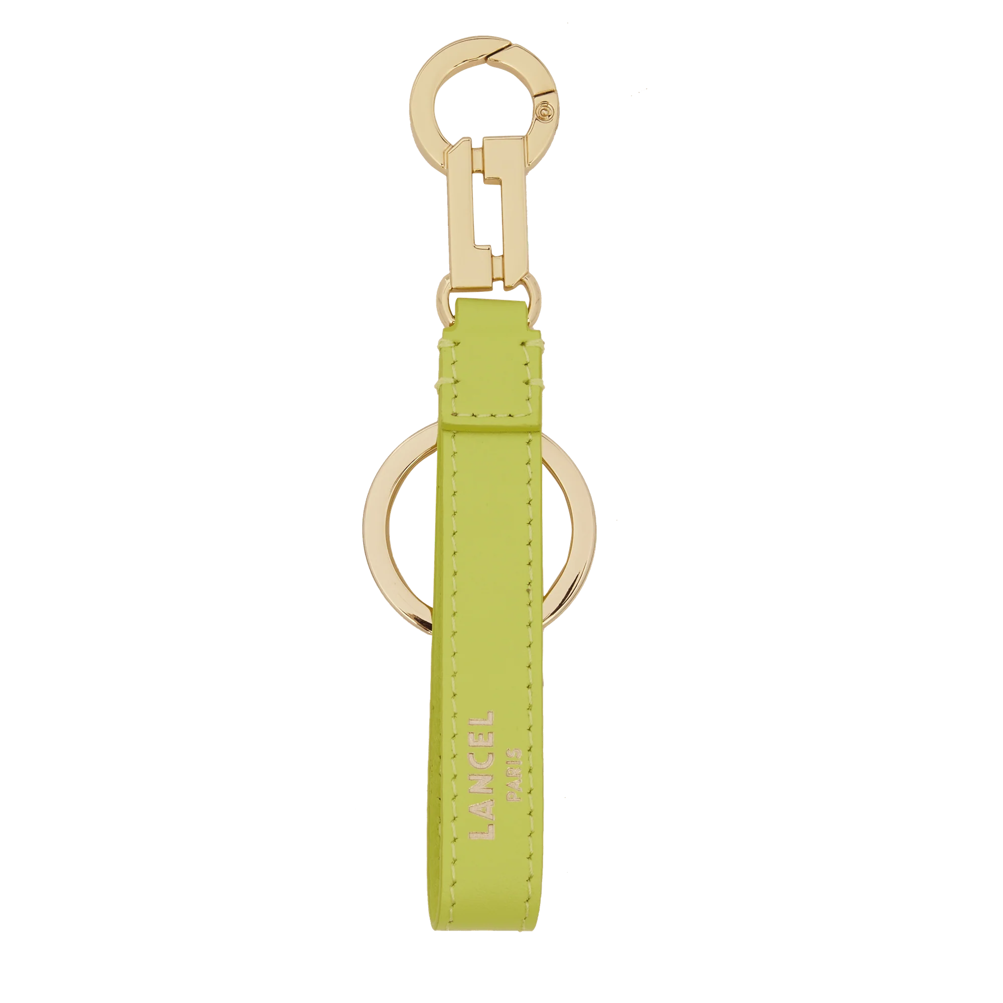 Dragonne keyring Double L-Citron Vert
