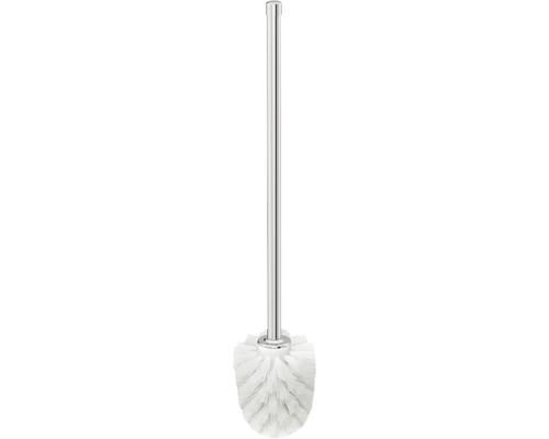 Lenz Flame toiletborstel Ø 7 cm chroom/glans wit 9996286