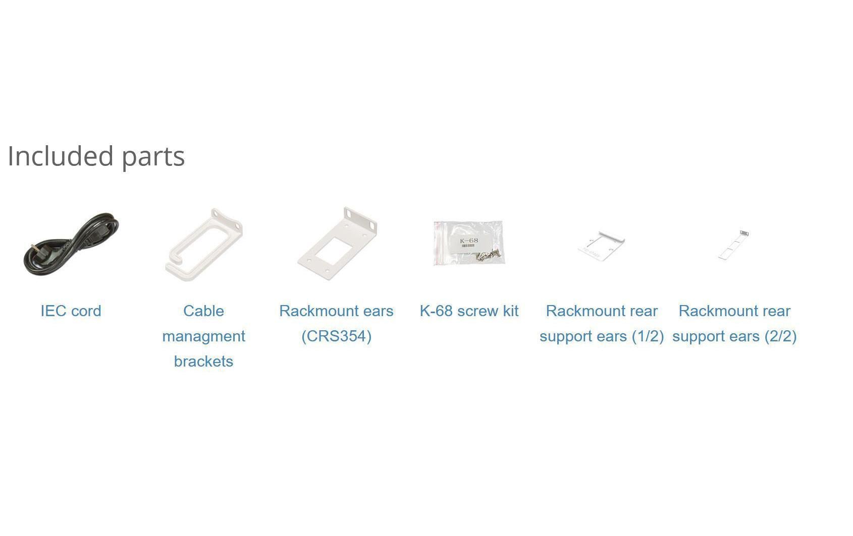PoE+ Switch CRS354-48P-4S+2Q+RM 54 Port<br>Full-Managed