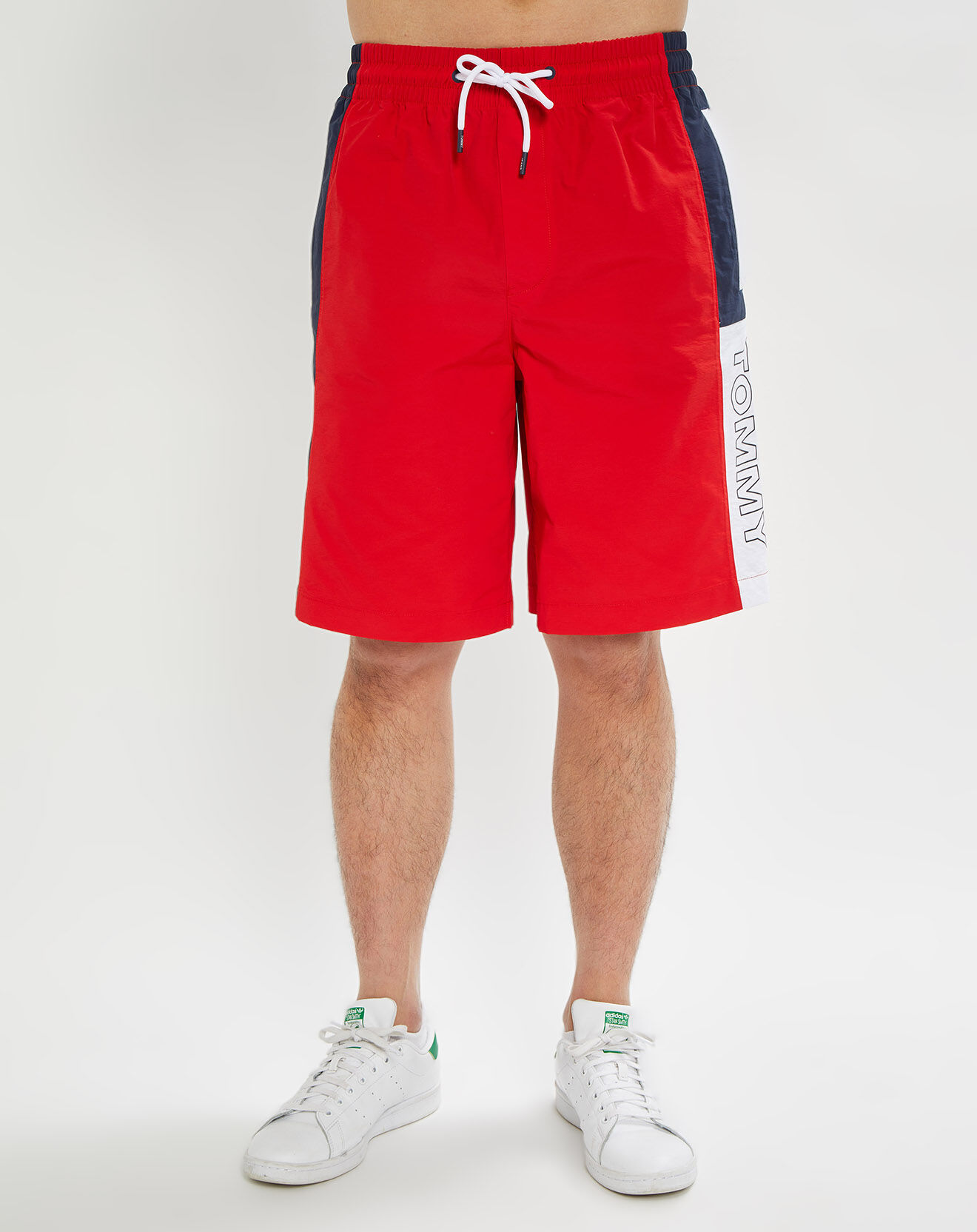 Tommy Jeans Short Archive Basketball rouge