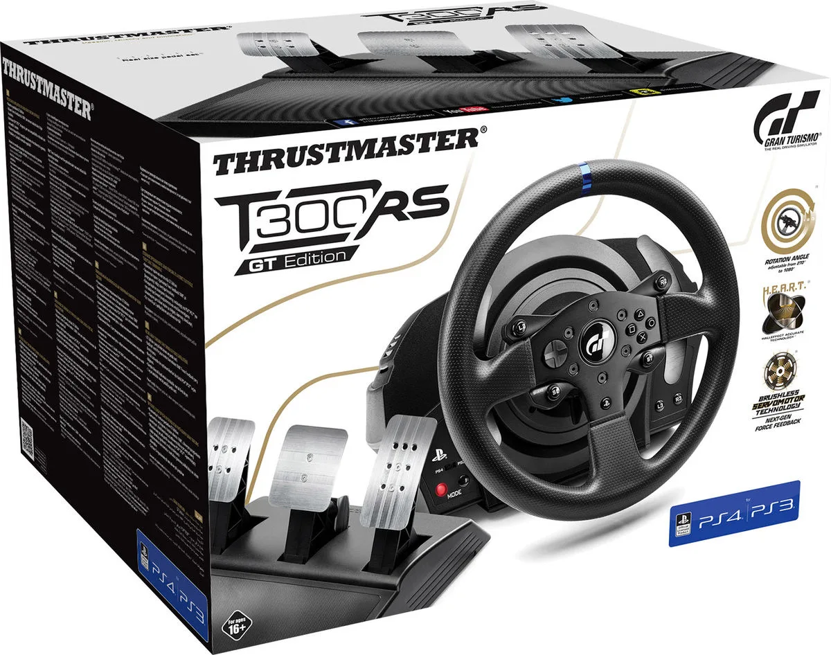 Ensemble Volant-Pedalier Thrustmaster T300 RS GT Edition Volants gaming