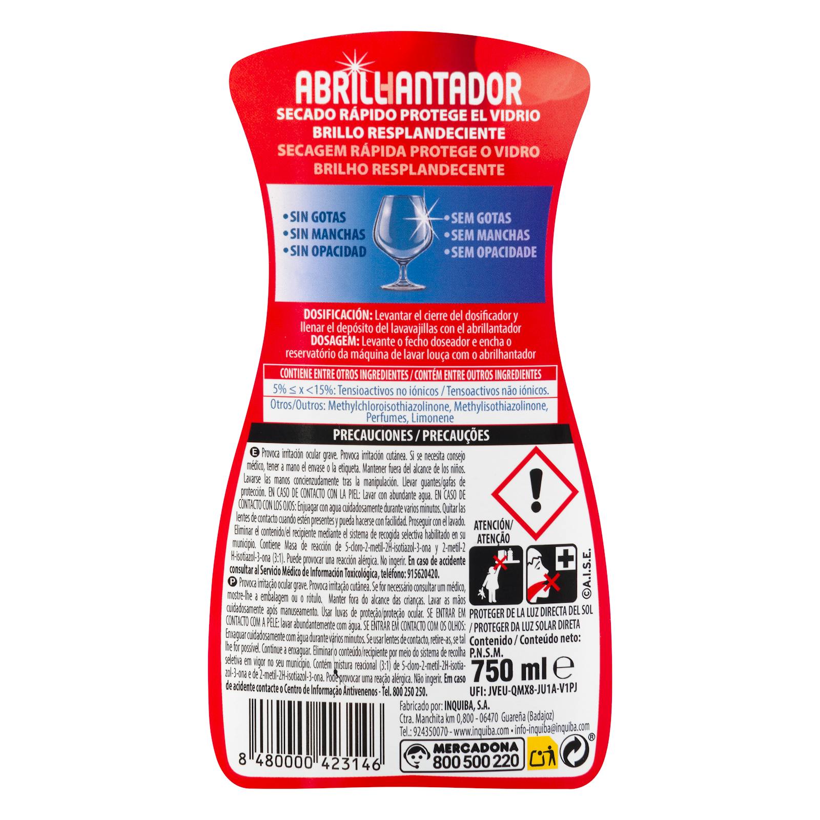 Liquide de rinçage pour lave-vaisselle Green Forest