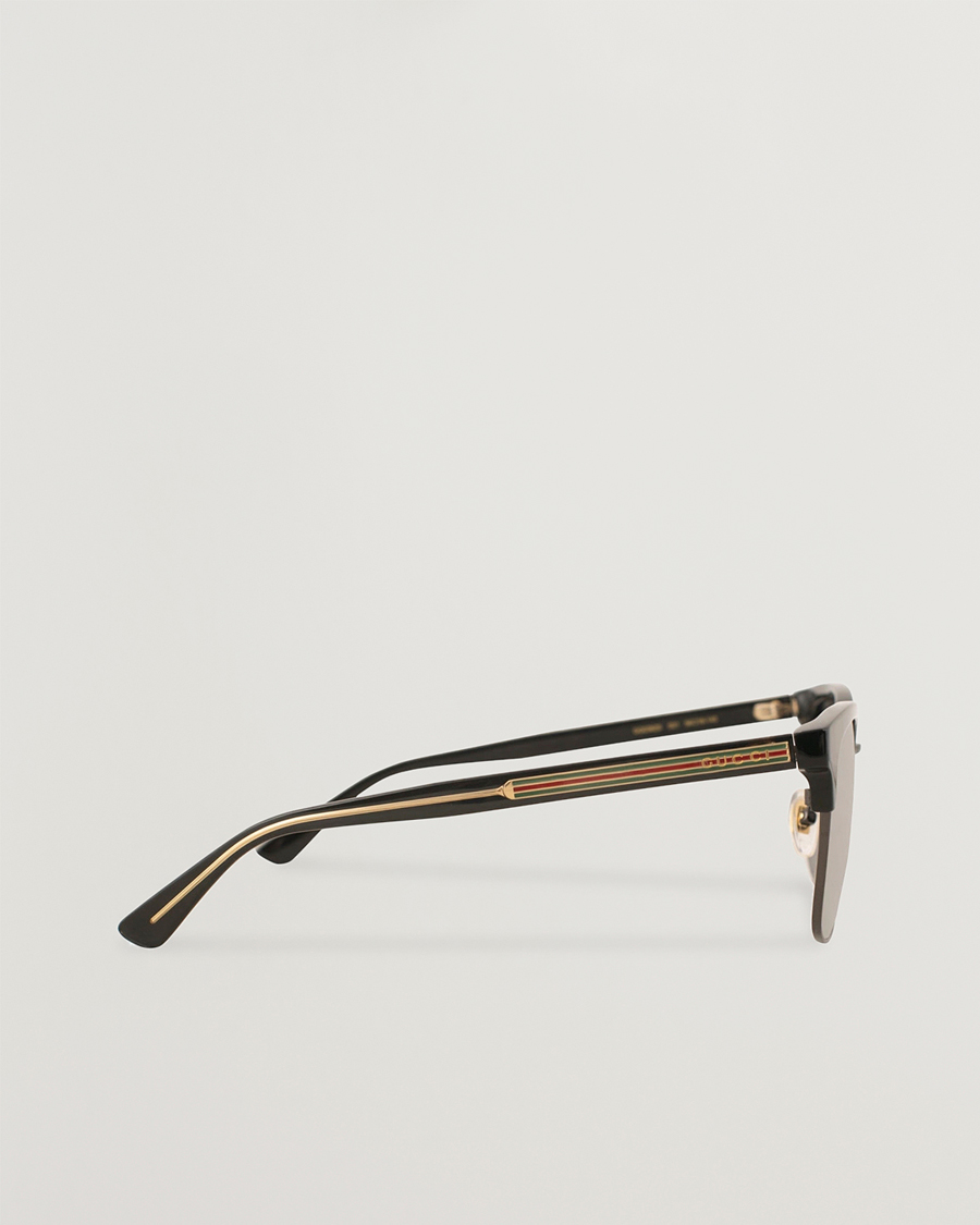 Gucci GG0382S Sunglasses Black/Grey