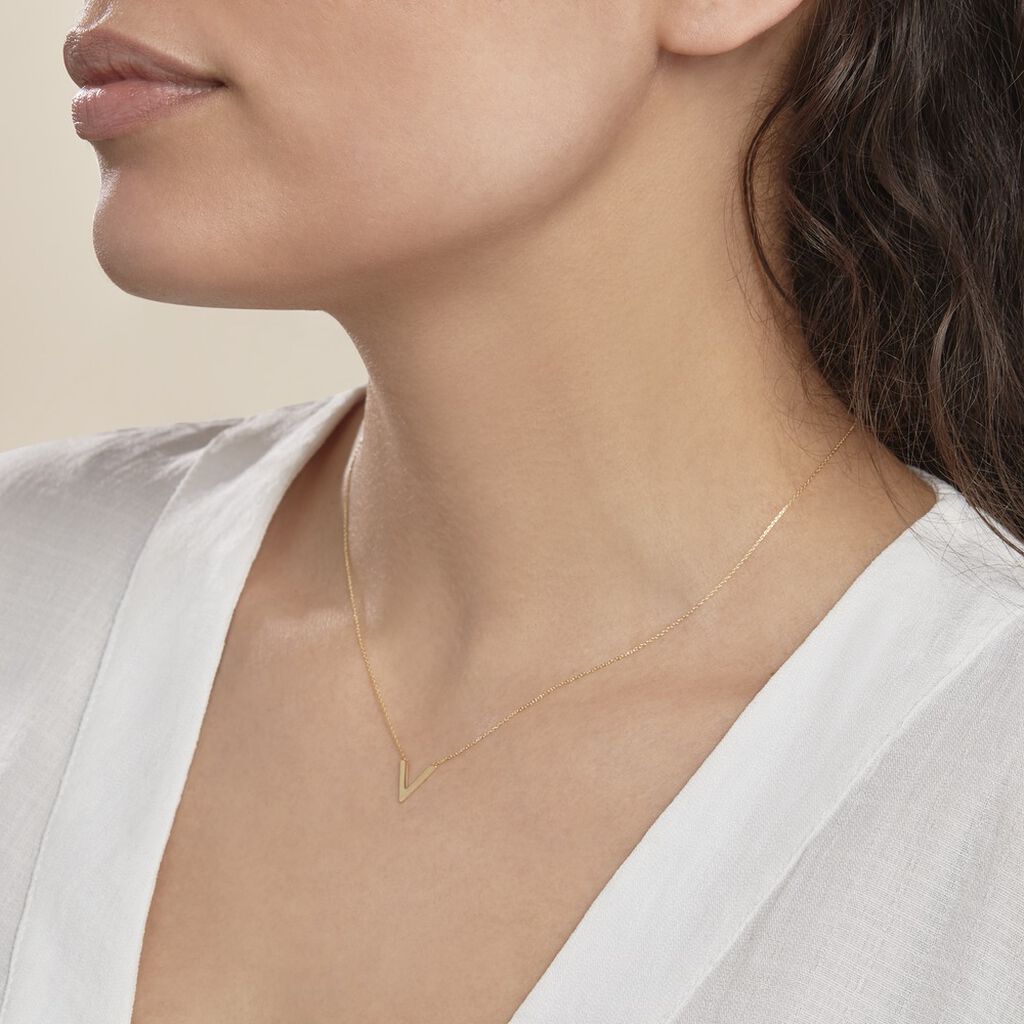 Collier Celene Or Jaune