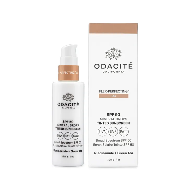 Odacité Mineral Drops Tinted Sunscreen SPF 50 Flex-Perfecting™ - 30ml | 03