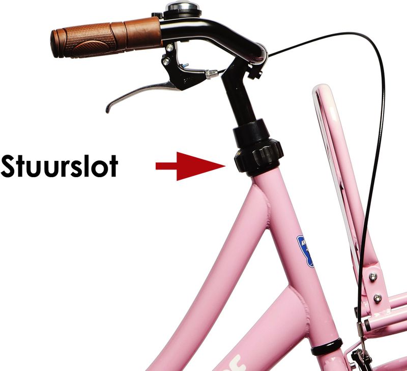 Antilope - Mini Cargo Transport - Meisjesfiets - Roze - 24 Inch