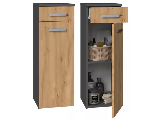 Etagère de salle de bains Nel V DS ANTHRACITE ARTISAN