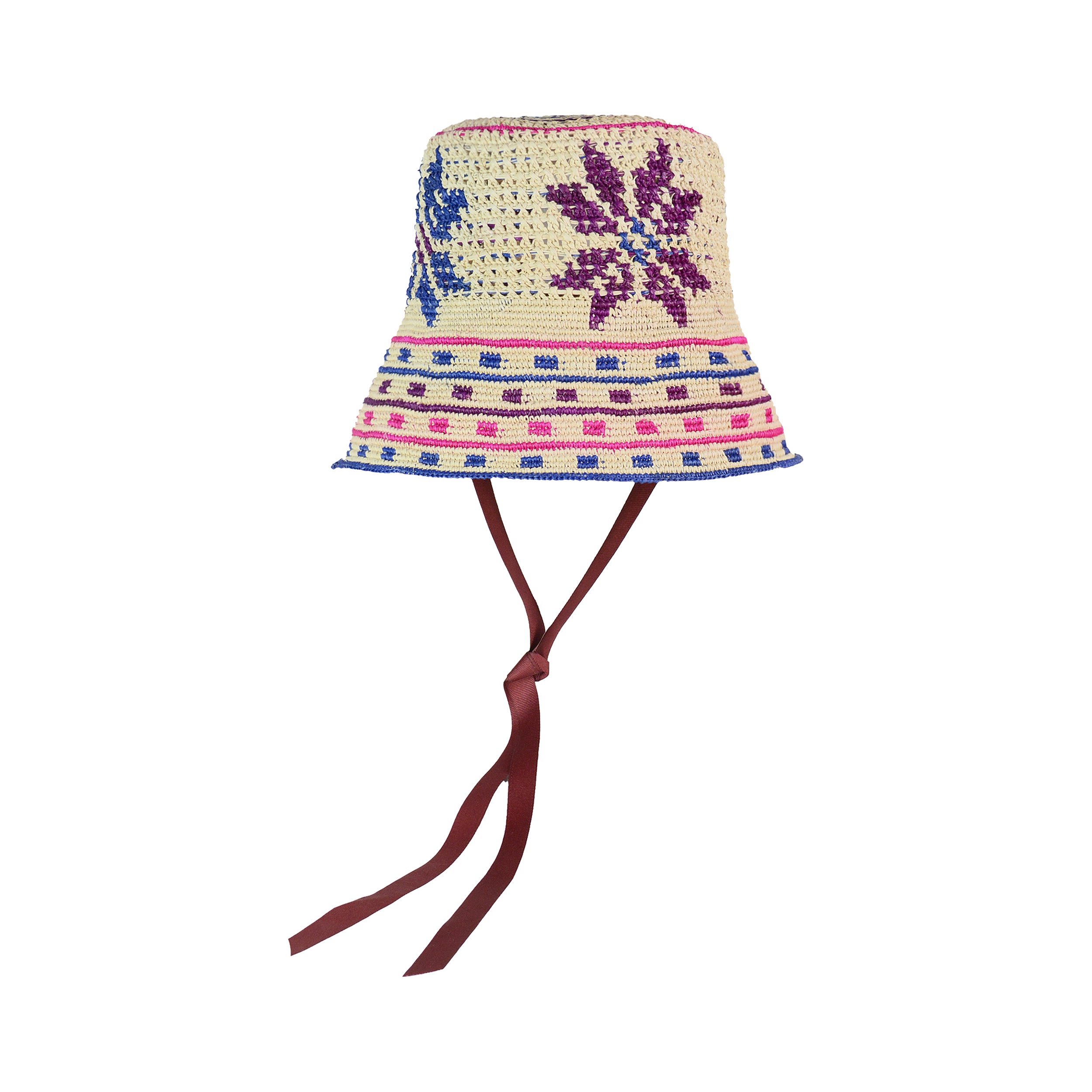 Abat-jour au crochet « fleur »