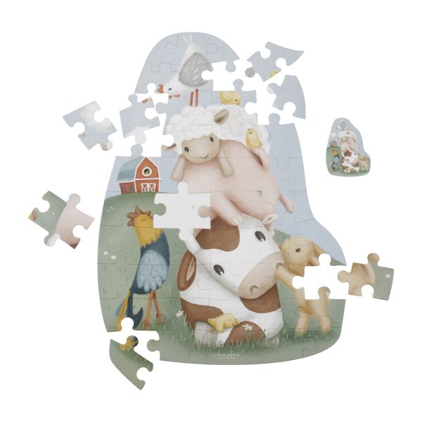 Little Dutch Vloerpuzzel Little Farm FSC