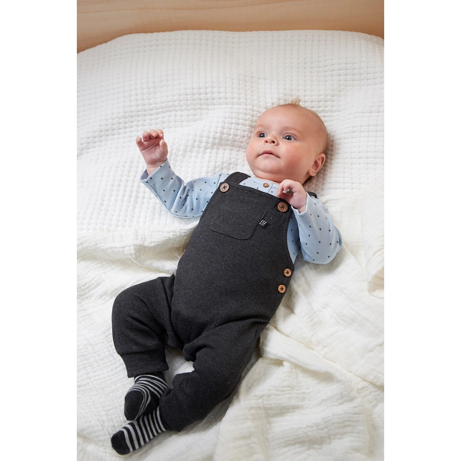 Feetje Latzhose Mini Person anthrazit-melange