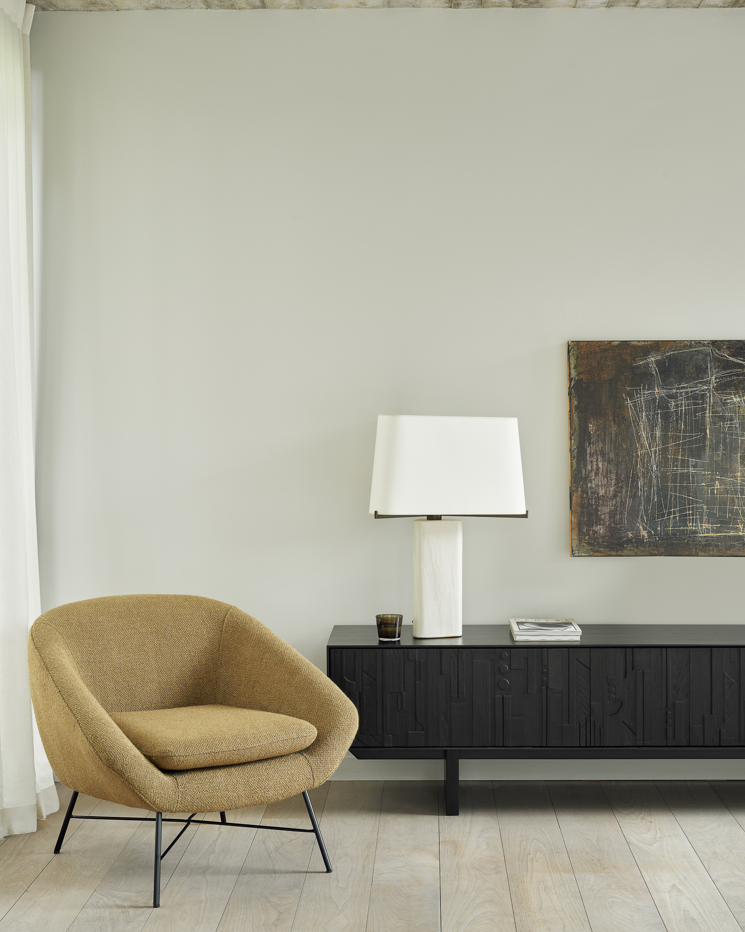 Barrow lounge chair - pine green