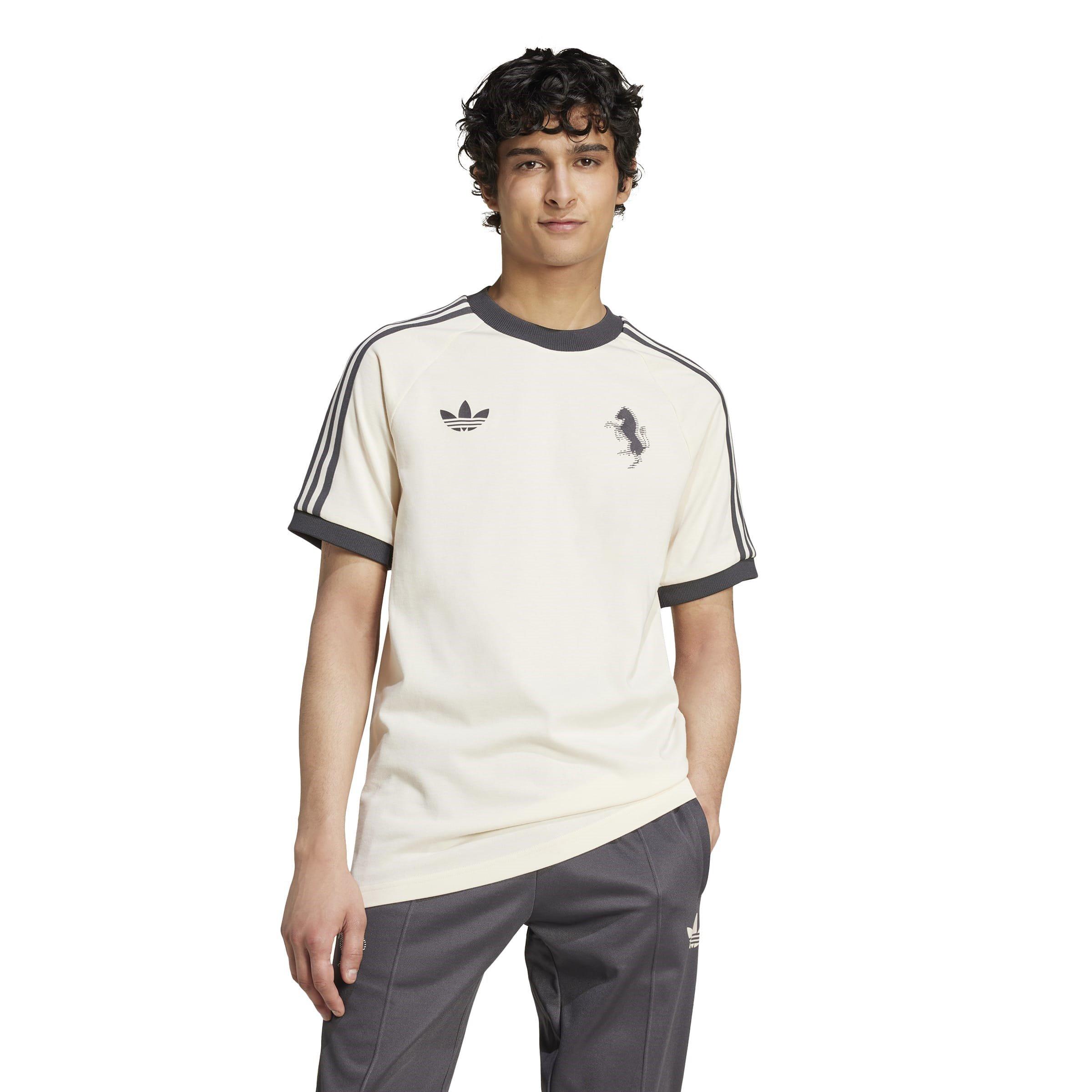 adidas Juventus Originals 3 Stripe T shirt Adults