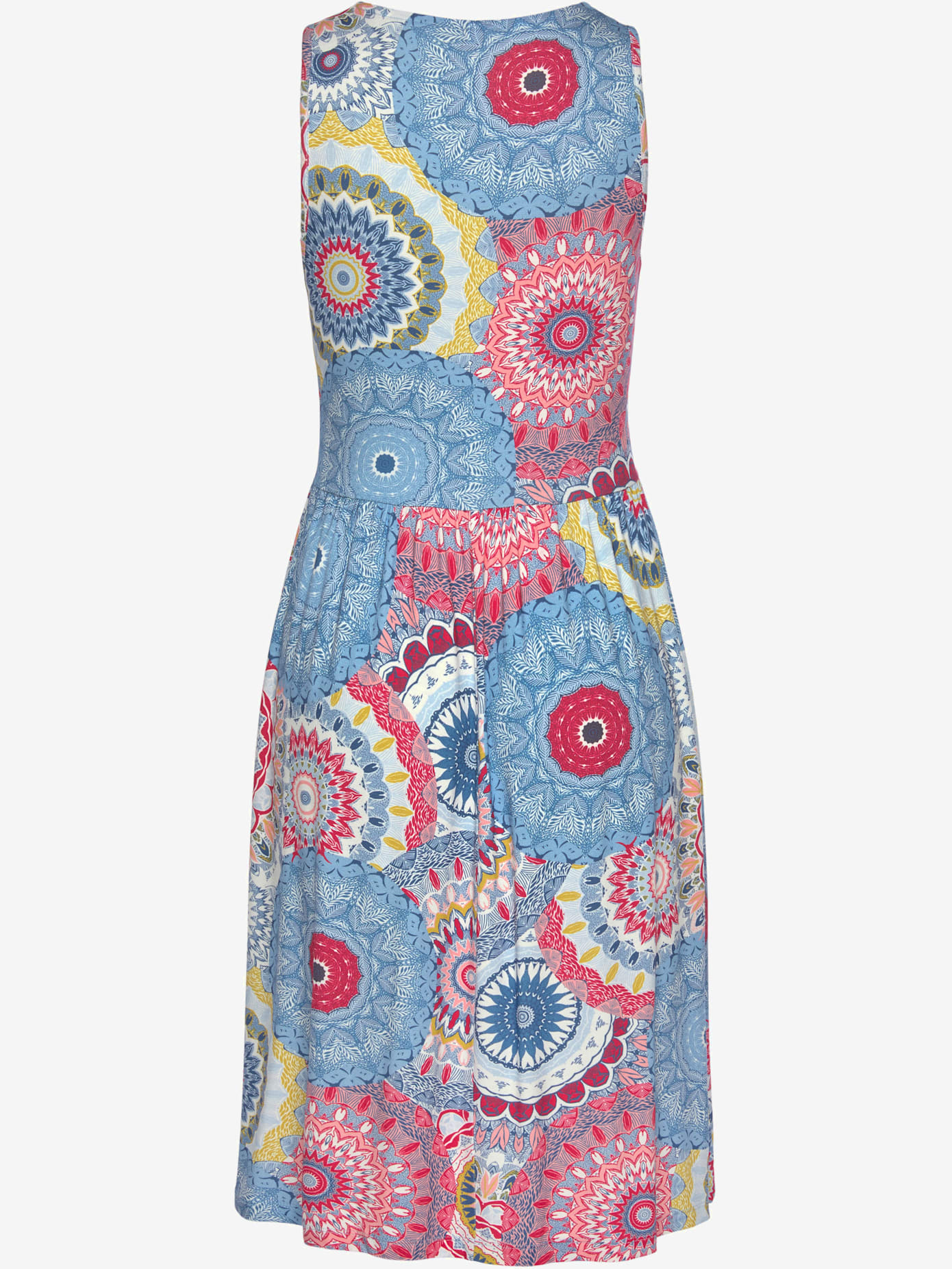 Robe en jersey encolure en v dégagée