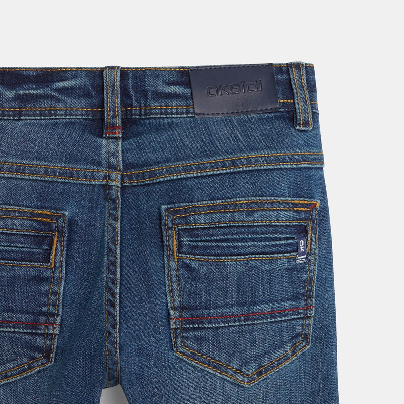 Jean bleu skinny ultra-résistant garçon