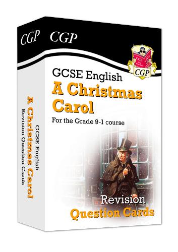 GCSE English - A Christmas Carol Revision Question Cards (Hardback)