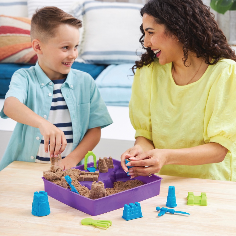 Kinetic Sand Deluxe Strandburg-Spielset