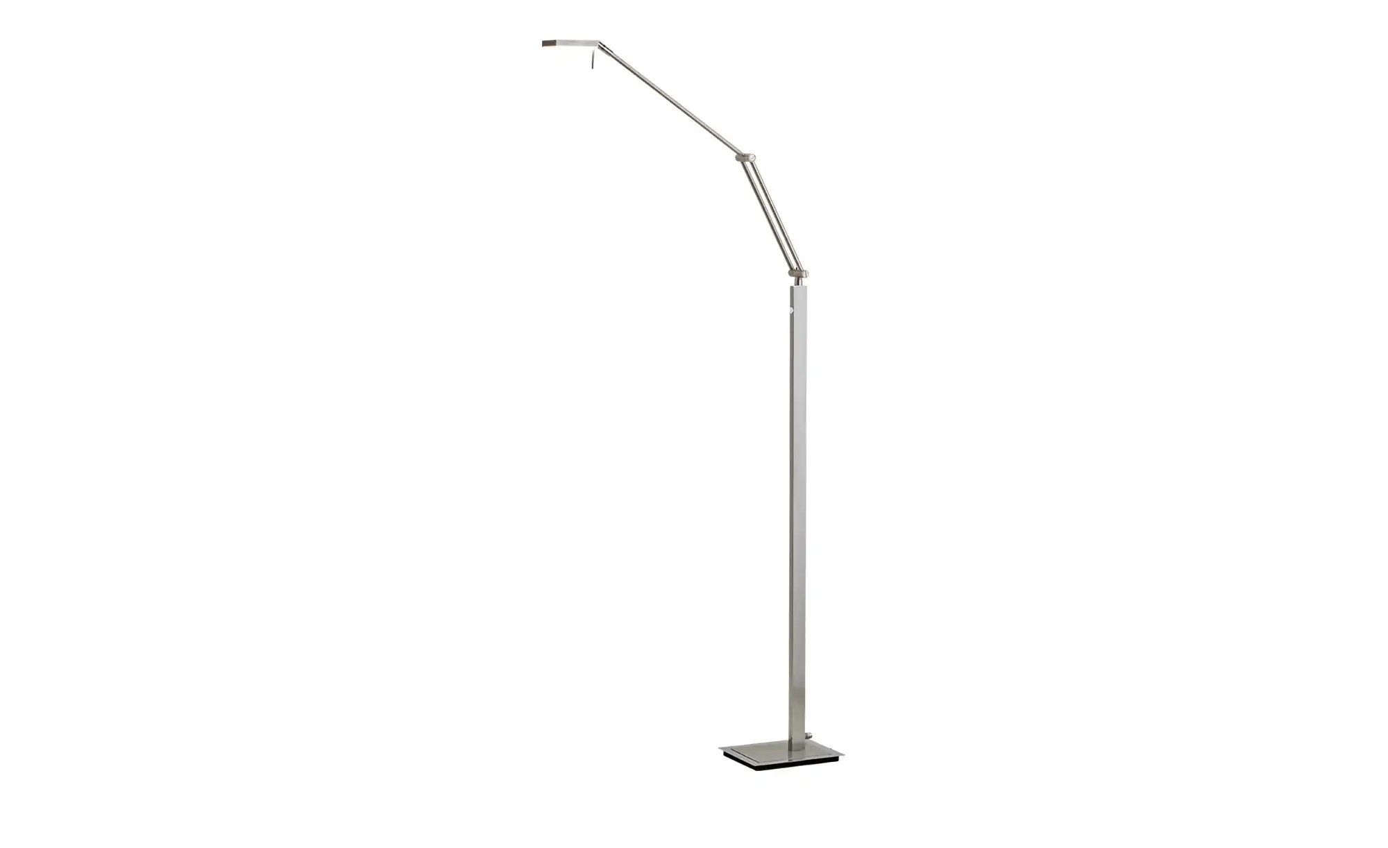 Paul Neuhaus LED- Stehleuchte, 1- flammig, nickel matt, Kopf eckig