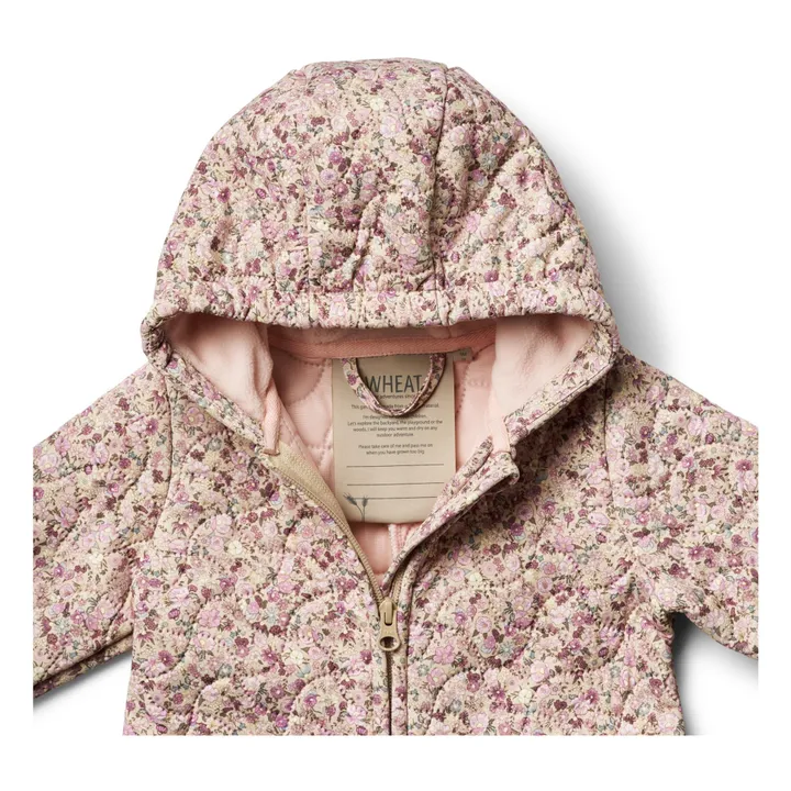 Wheat Combinaison Matelassée Harley Fleur Fibres Recyclées | Rose
