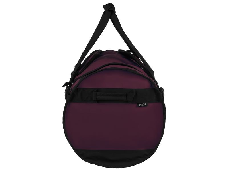 KOOR Duffle Bag Sooma 70 l, Maroon Wasserabweisende Reisetasche