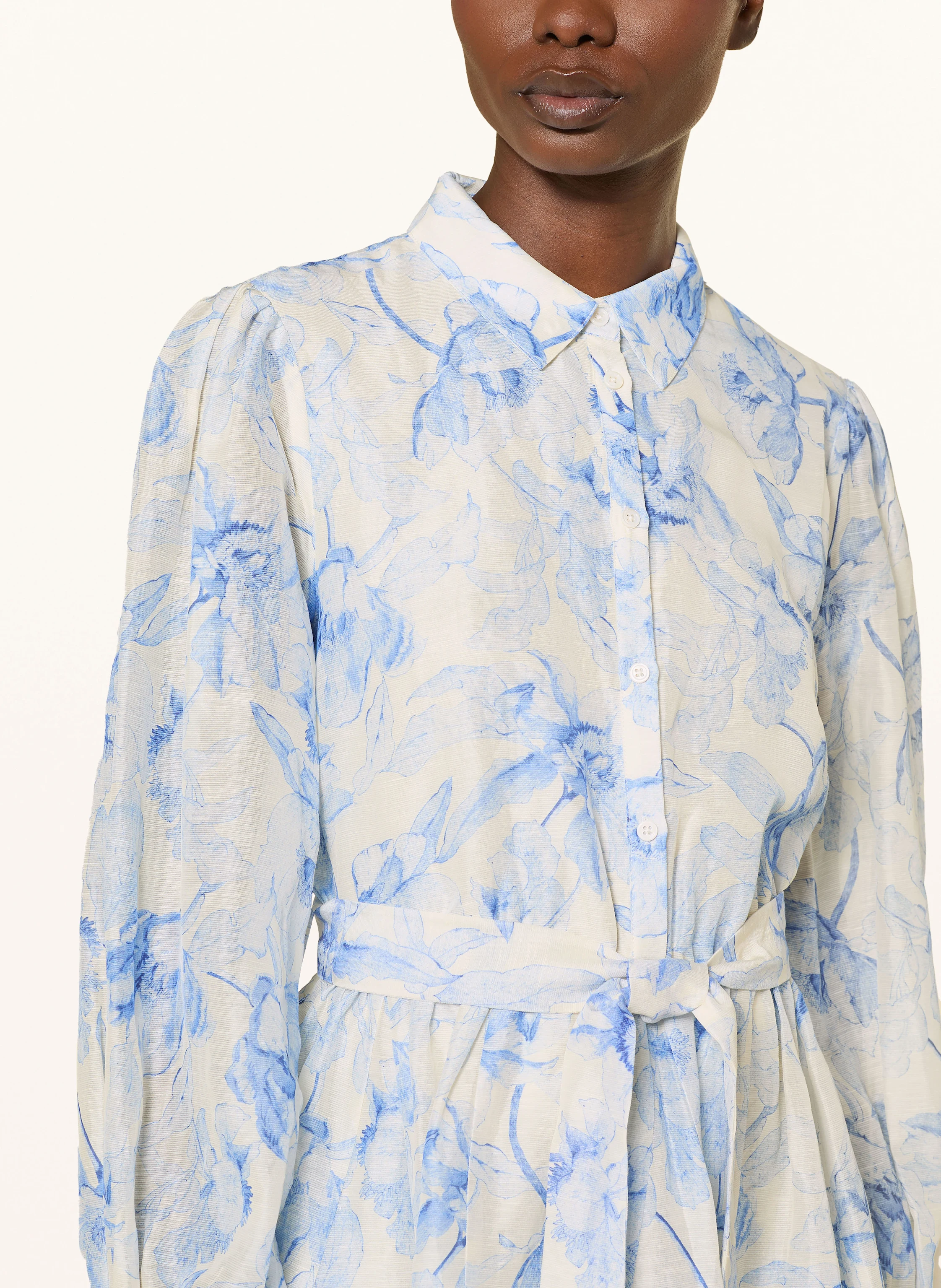 maje Hemdblusenkleid