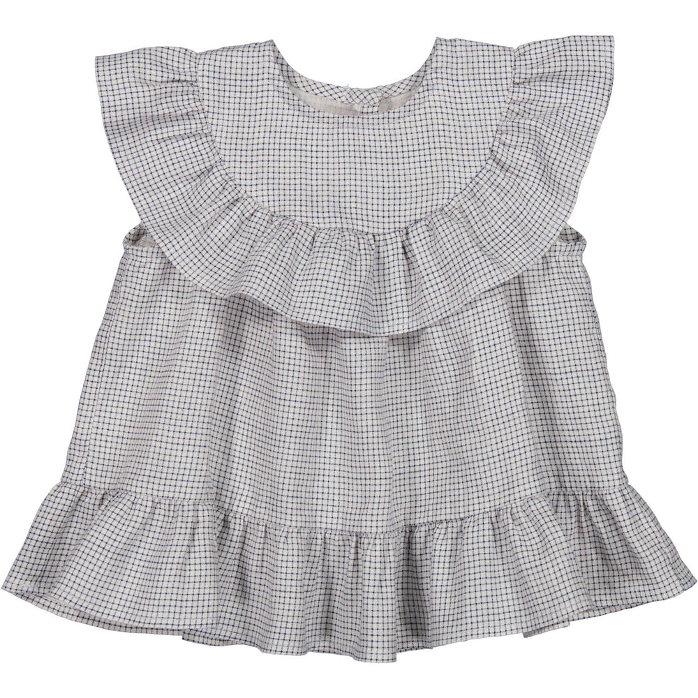 Køb MarMar Linen Mini Check Tipa Top