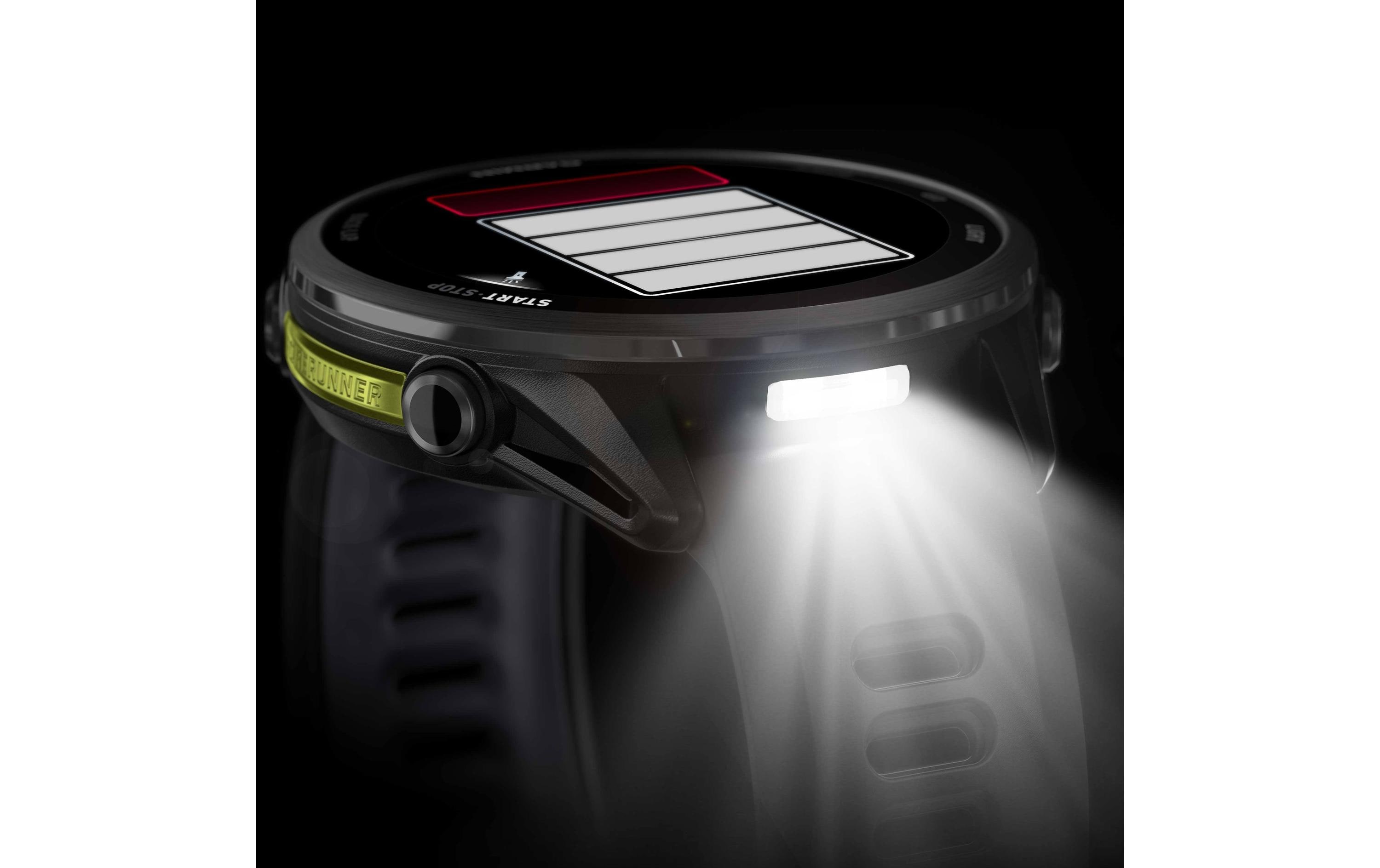 Forerunner 970 Black/Amp Yellow<br>Premium GPS-Sportuhr mit AMOLED-Display für Laufen und Triathlon