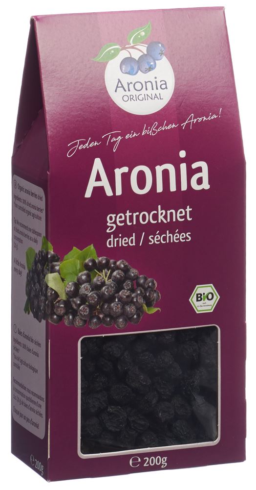 ARONIA ORIGINAL Bio Aroniabeeren getrocknet Btl 200 g