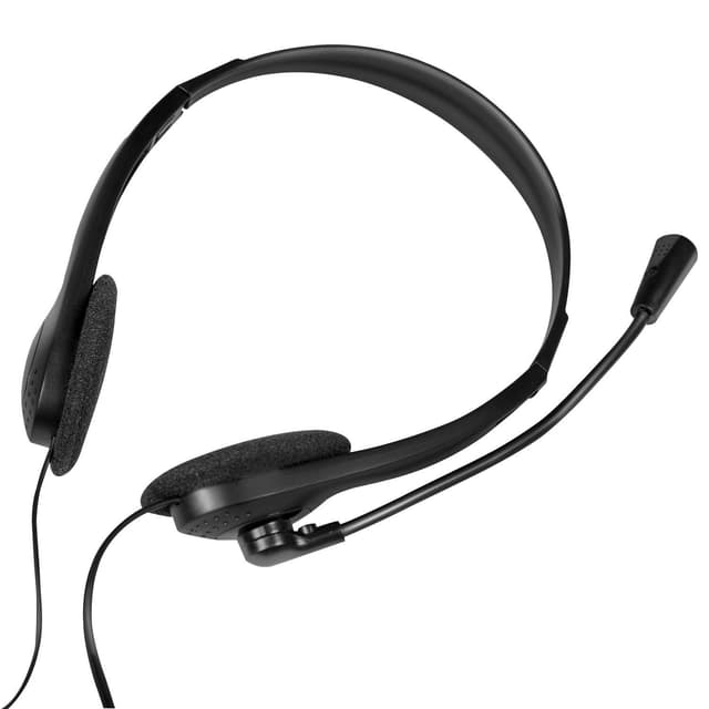 PC headset Stereo med mikrofon 2x3,5mm stik