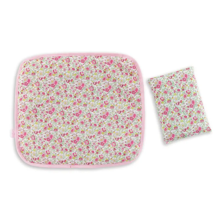 Corolle Couffin tressé et accessoires