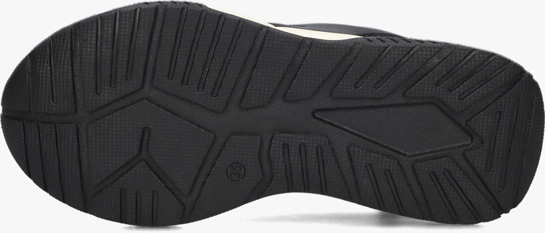 TOMMY HILFIGER zwarte tommy hilfiger lage sneakers low cut lace-up