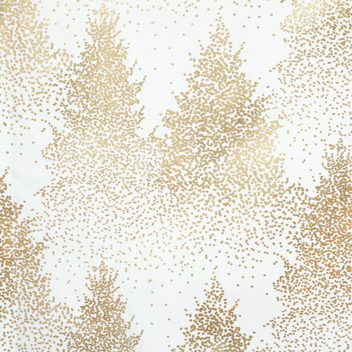 Nappe de Noël rectangulaire (140 x 240 cm) Sapin Or