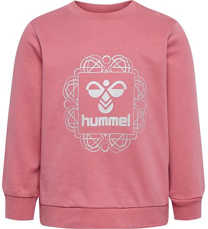 Hummel Sweatshirt - hmlLime - Dusty Rose m. Silber