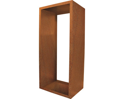 Haardhoutopslag Palatino Corten 55 x 40 x 120 cm bruin