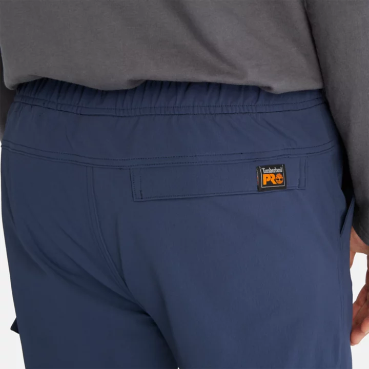 Calças utilitárias Timberland PRO Morphix para homem, na cor azul marinho.