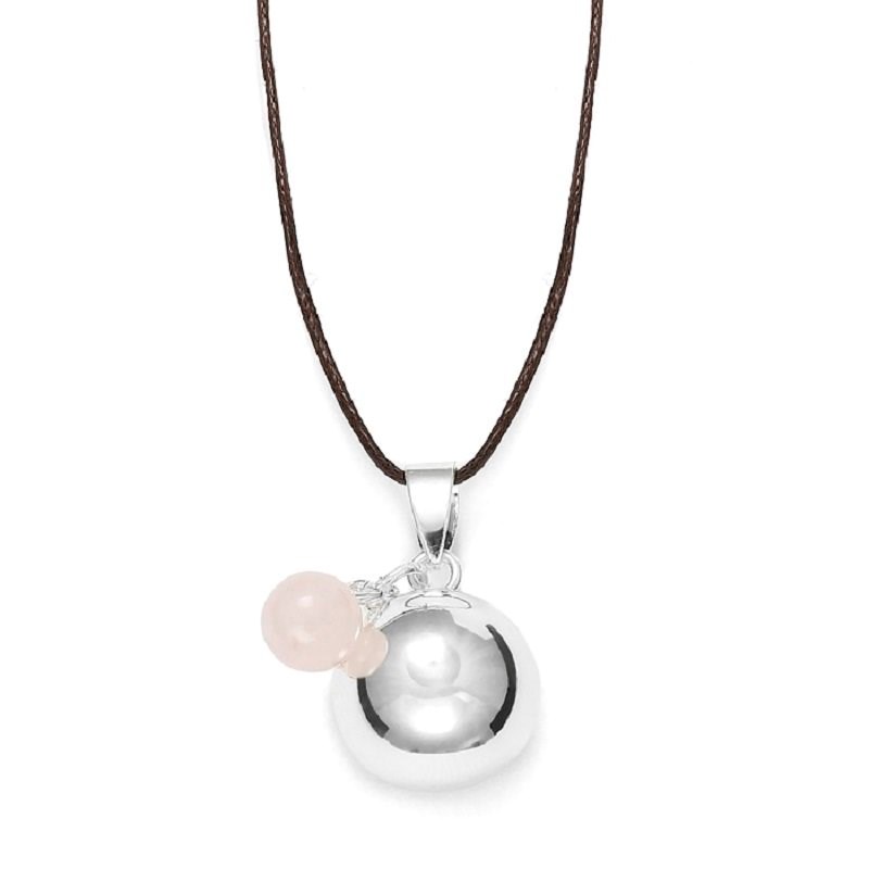 Bola de grossesse Quartz rose