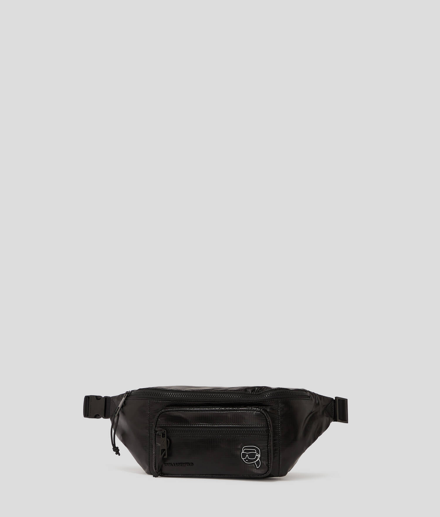 SAC BANANE VOLUMINEUX IKON - Noir