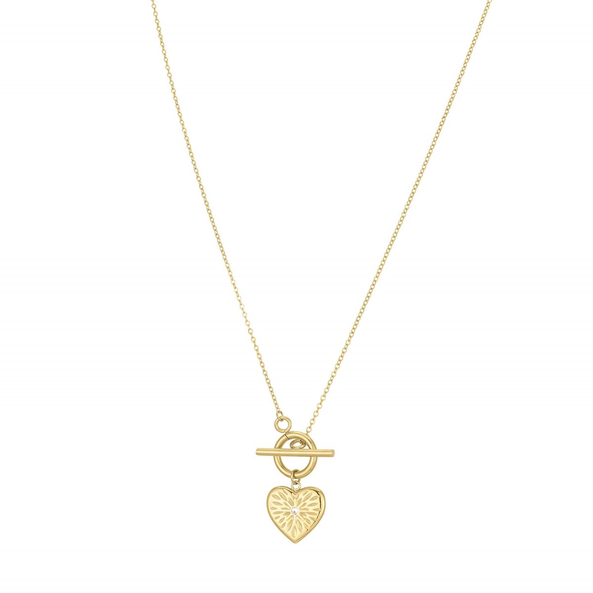Collier LoveShine doré or