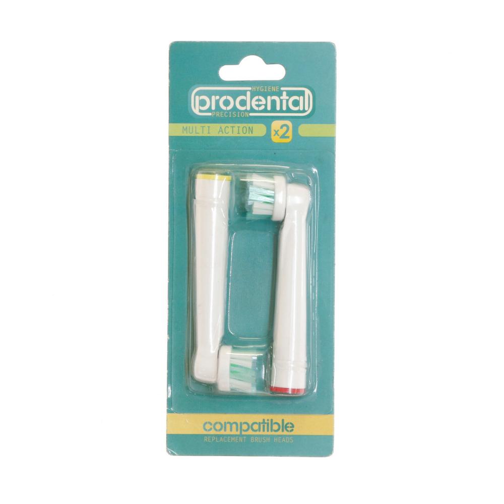 Prodental X2 Brossettes de Rechange Rotative Prodental Multi Action