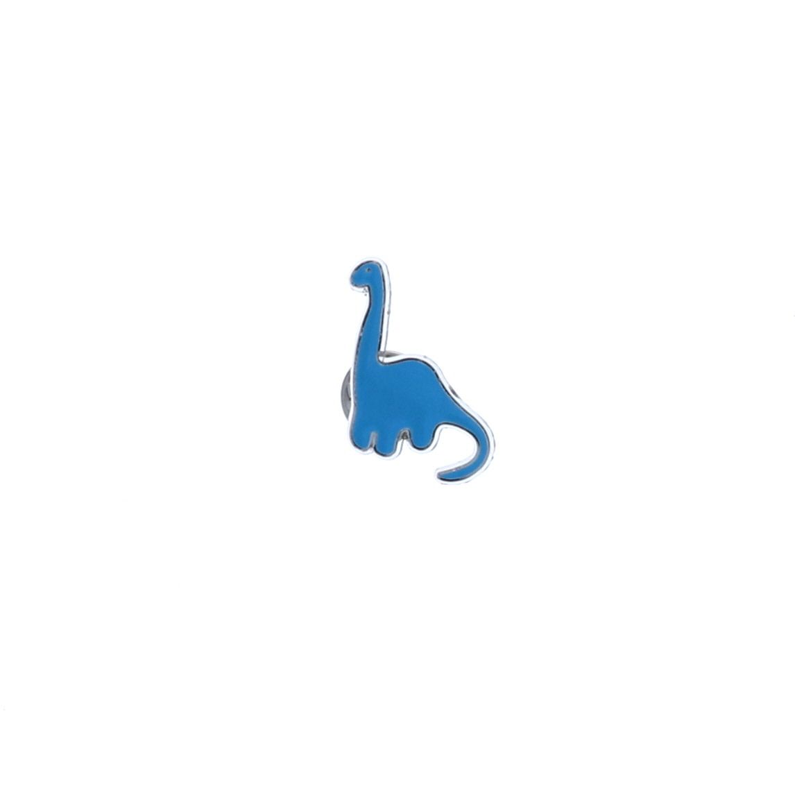 Pin's dinosaure bleu Petit toi